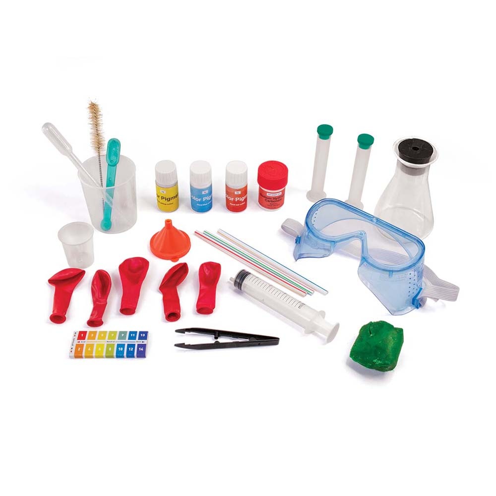 Edu-Toys - Acid & Bases Chemistry Kit - 30 Activities - Science Learning Kit for Kids