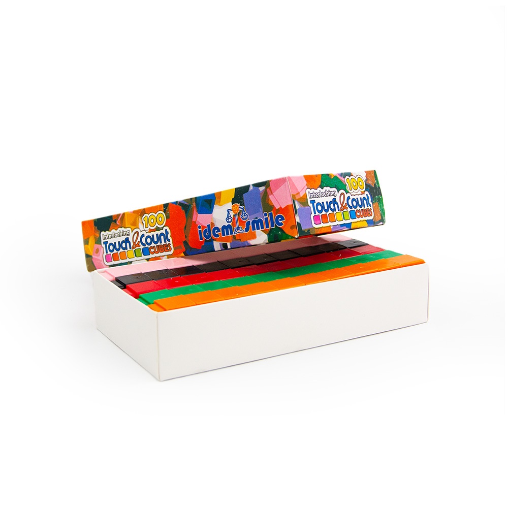 Idem Smile - Touch & Count Cubes - 100pcs - Retail Box