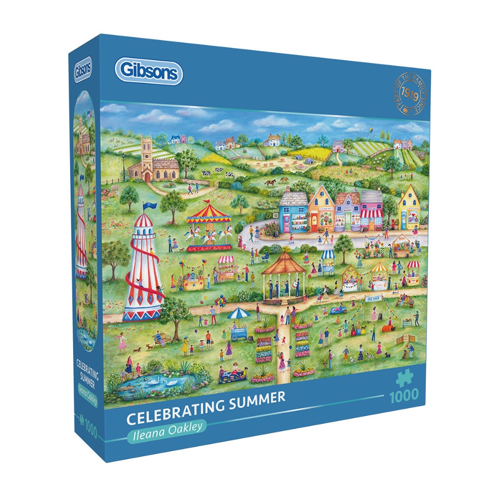 Gibsons - Celebrating Summer - 1000 Piece Jigsaw Puzzle