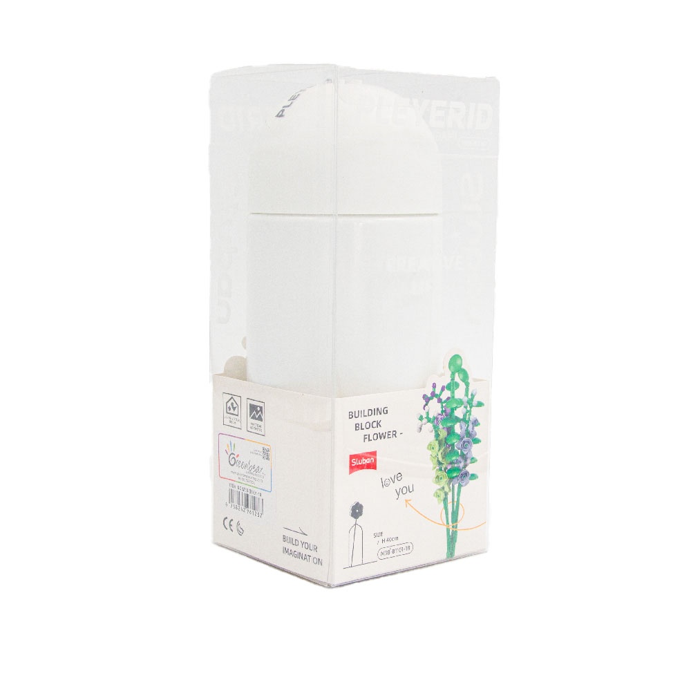 Sluban Building Set: Pleyerid - Flowers - Rocket Larkspur - 222pcs