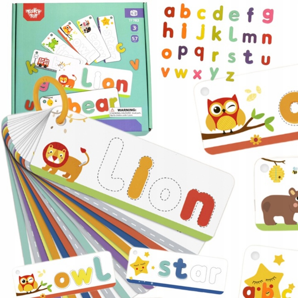 TookyToy - Alphabet & Word Building Cards