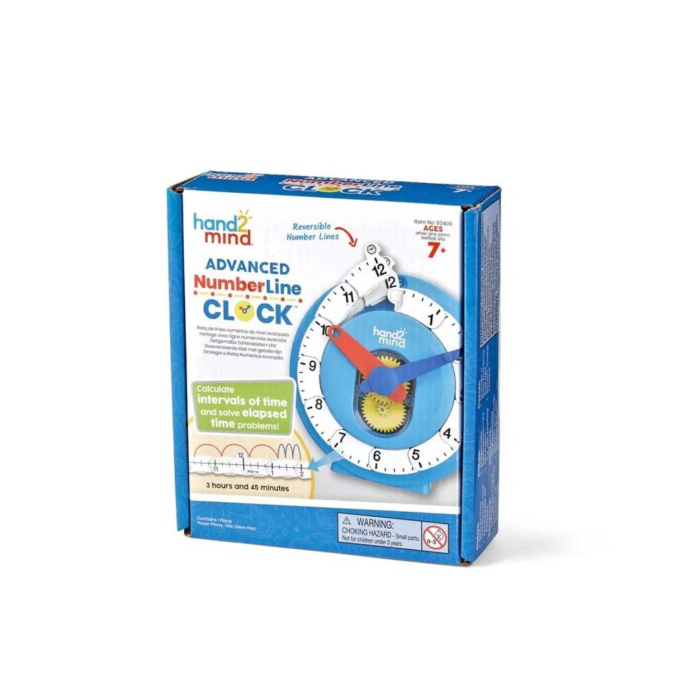Hand2Mind - Advanced Numberline Clock