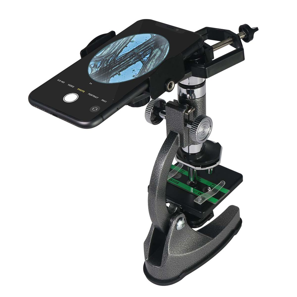 Edu-Toys - Microscope Kit - Die-cast with Smartphone Adapter