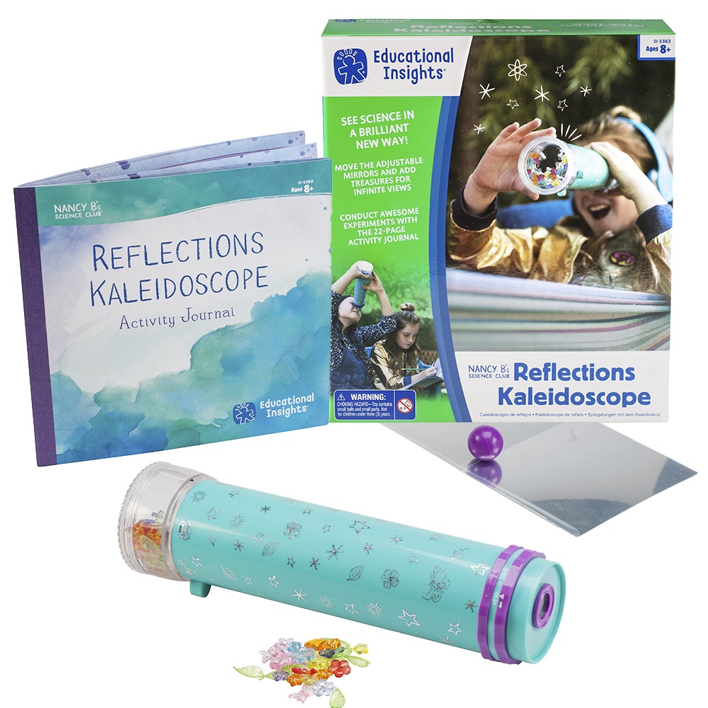 Educational Insights - Nancy B's Kaleidoscope Light Science Kit Ages 8+