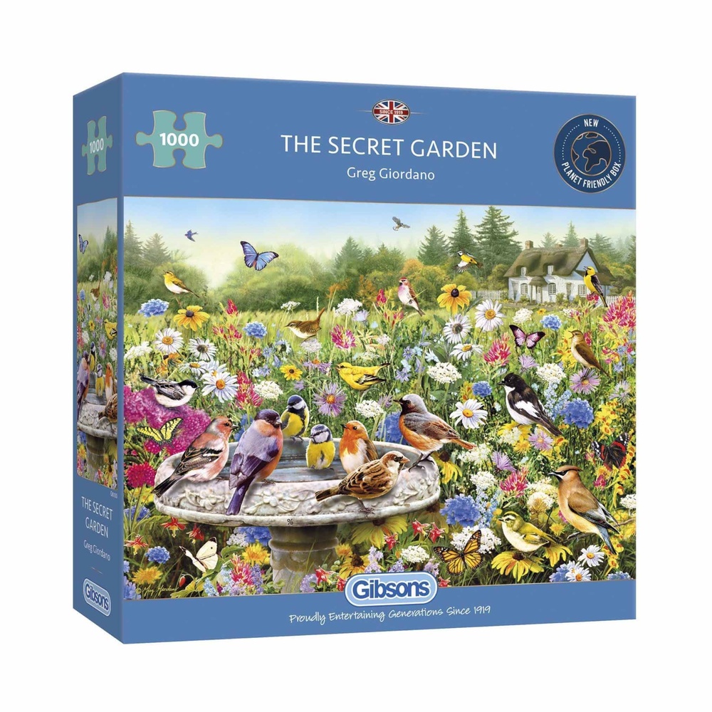 Gibsons - The Secret Garden - 1000 Piece Jigsaw Puzzle