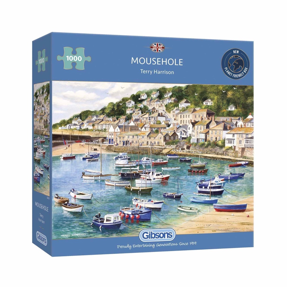 Gibsons - Mousehole - 1000 Piece Jigsaw Puzzle