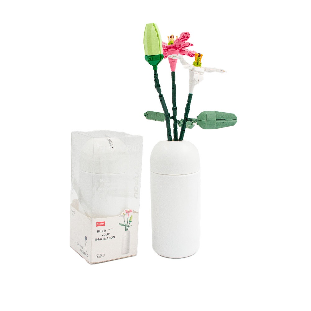 Sluban Building Set: Pleyerid - Flowers - Lily - 247pcs